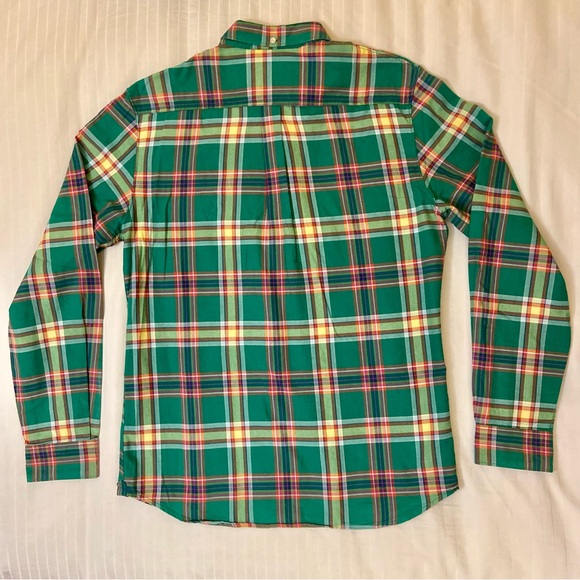 Vans plaid buttoned collared long sleeve dress casual w/ button pocket sz L - Picture 9 of 12